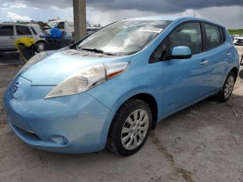  Salvage Nissan LEAF