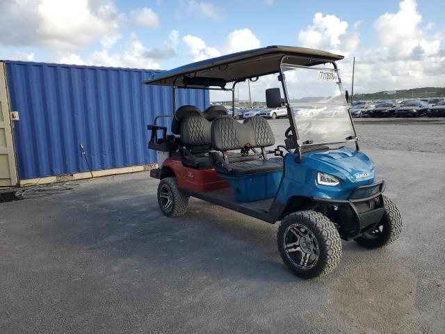  Salvage Aspt Golf Cart