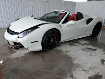  Salvage Ferrari 488 Spider