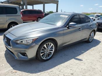  Salvage INFINITI Q50