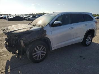  Salvage Toyota Highlander