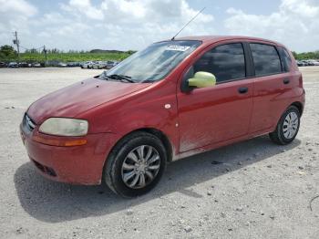  Salvage Chevrolet Aveo