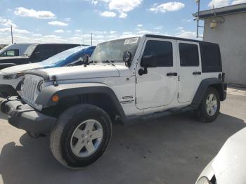  Salvage Jeep Wrangler