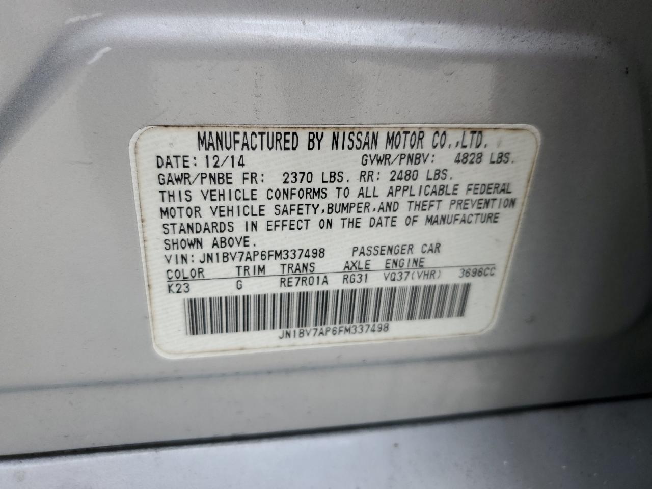 Infi Q50 Base Image 4