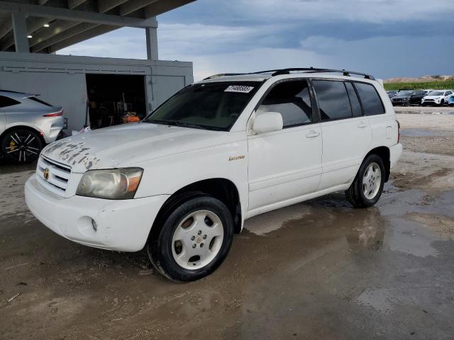  Salvage Toyota Highlander