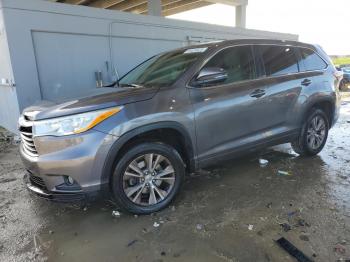  Salvage Toyota Highlander