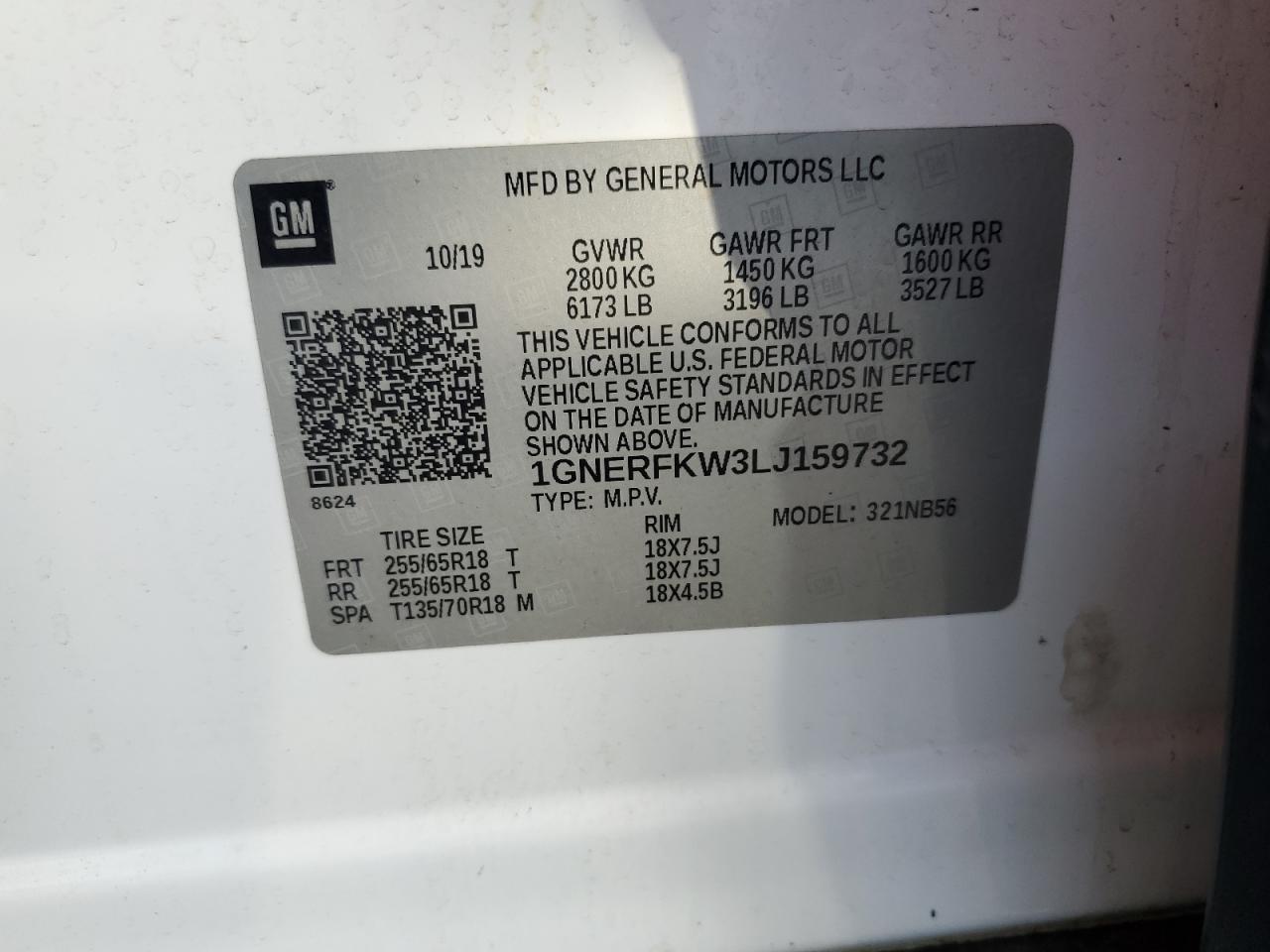 Chevrolet Traverse Ls Image 10