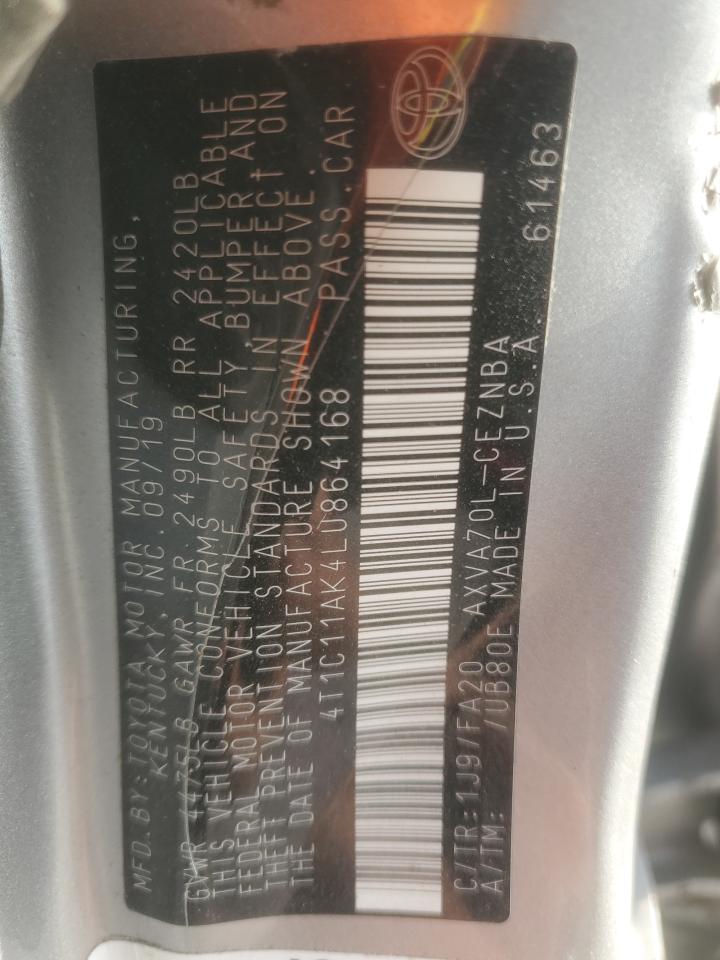 Toyota Camry Le Image 11