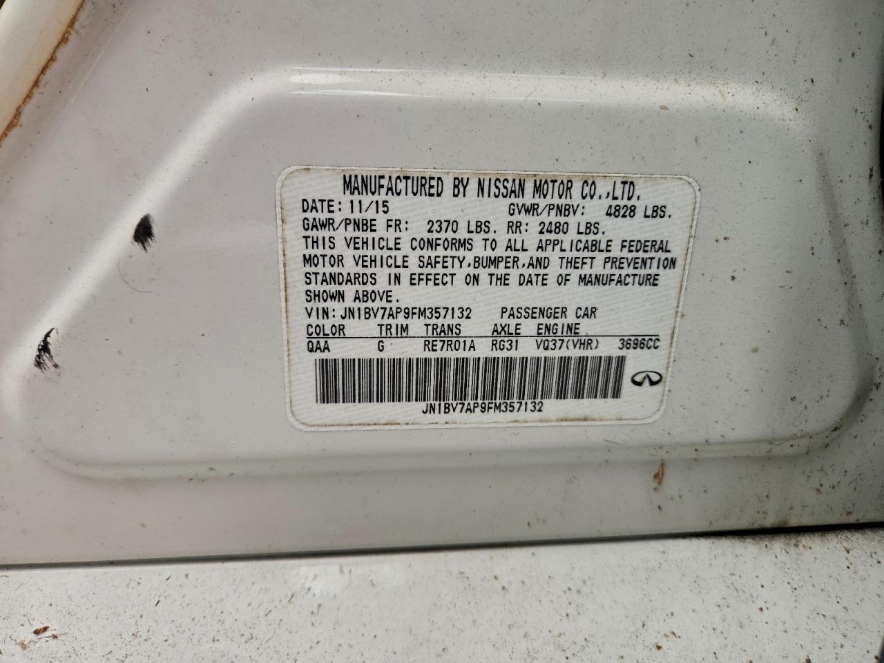 INFINITI Q50 Base Image 3