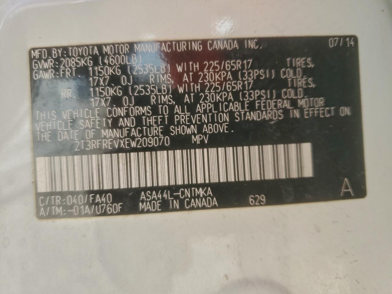 Toyota RAV4 Xle Image 8