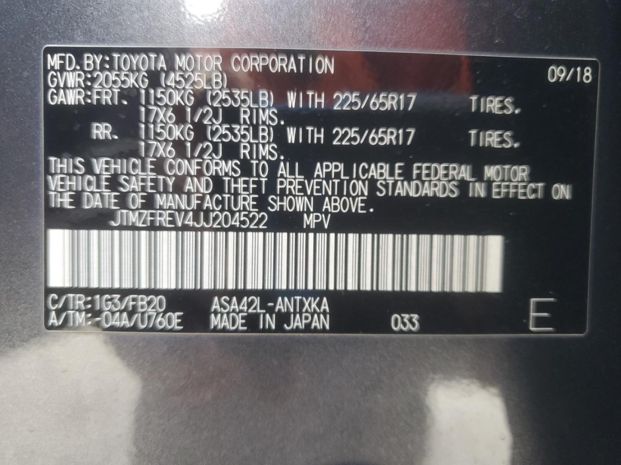 Toyota RAV4 Le Image 12