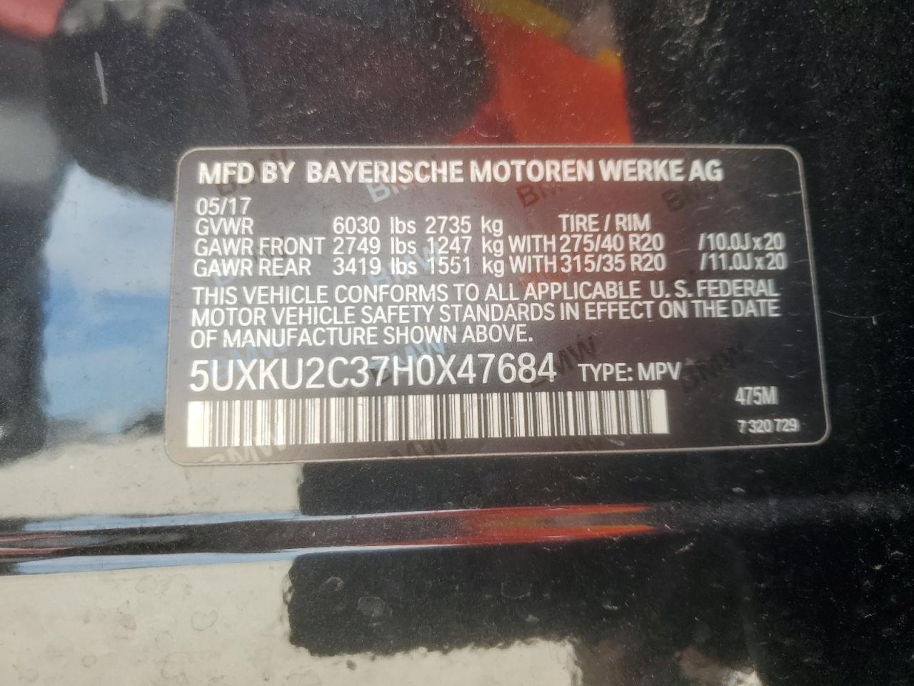 BMW X Series Xdrive35i Image 7