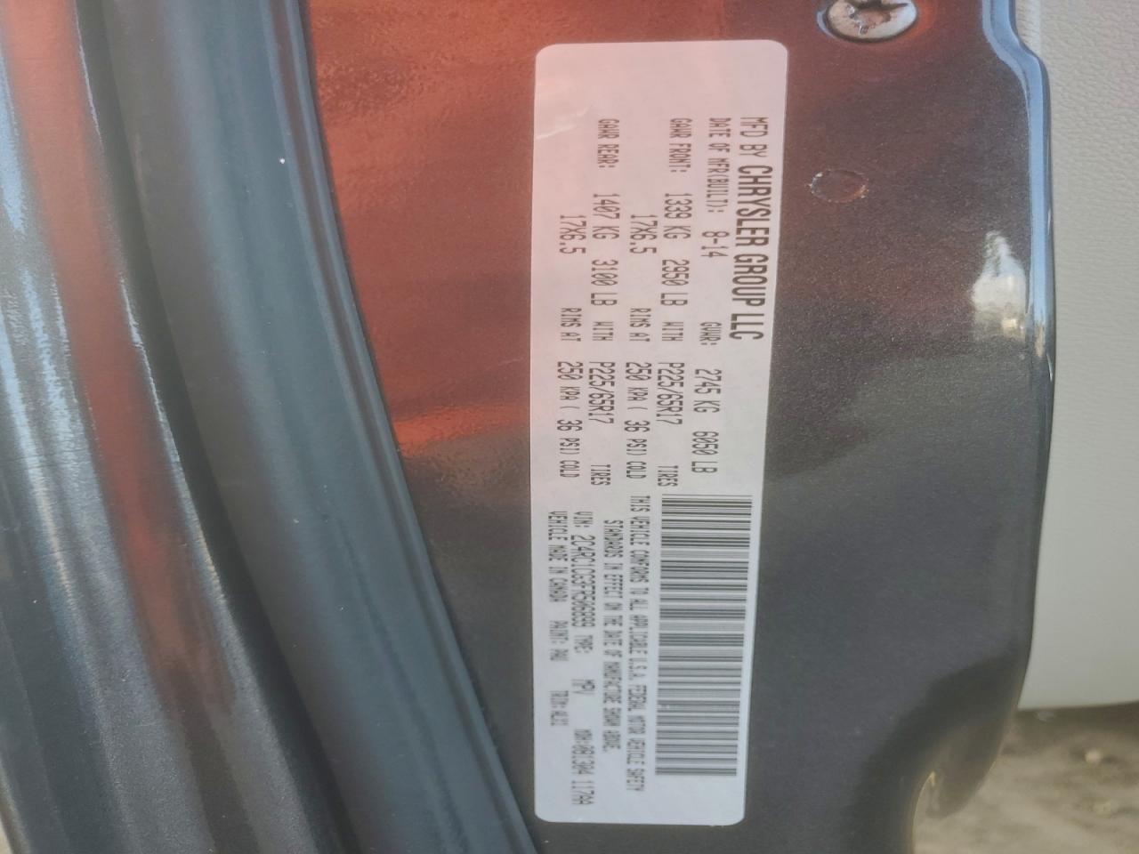 Chrysler Minivan Touring L Image 10