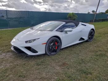  Salvage Lamborghini Huracan Ev