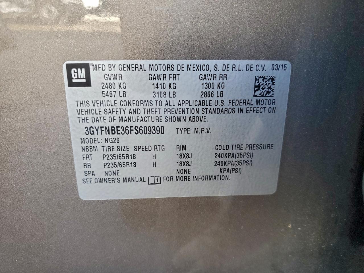 Cadillac SRX Luxury Collection Image 8