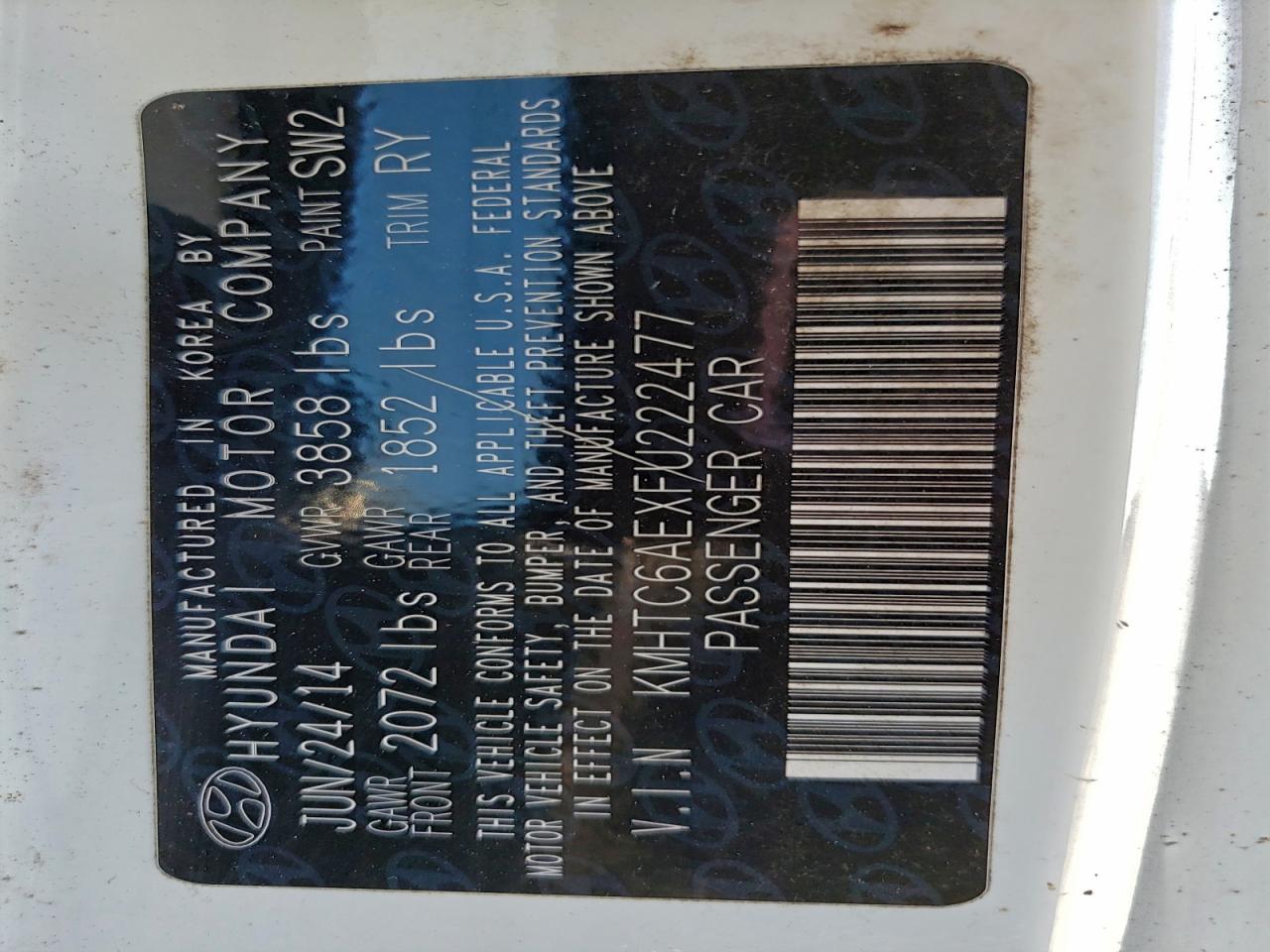 Hyundai VELOSTER Turbo Image 9