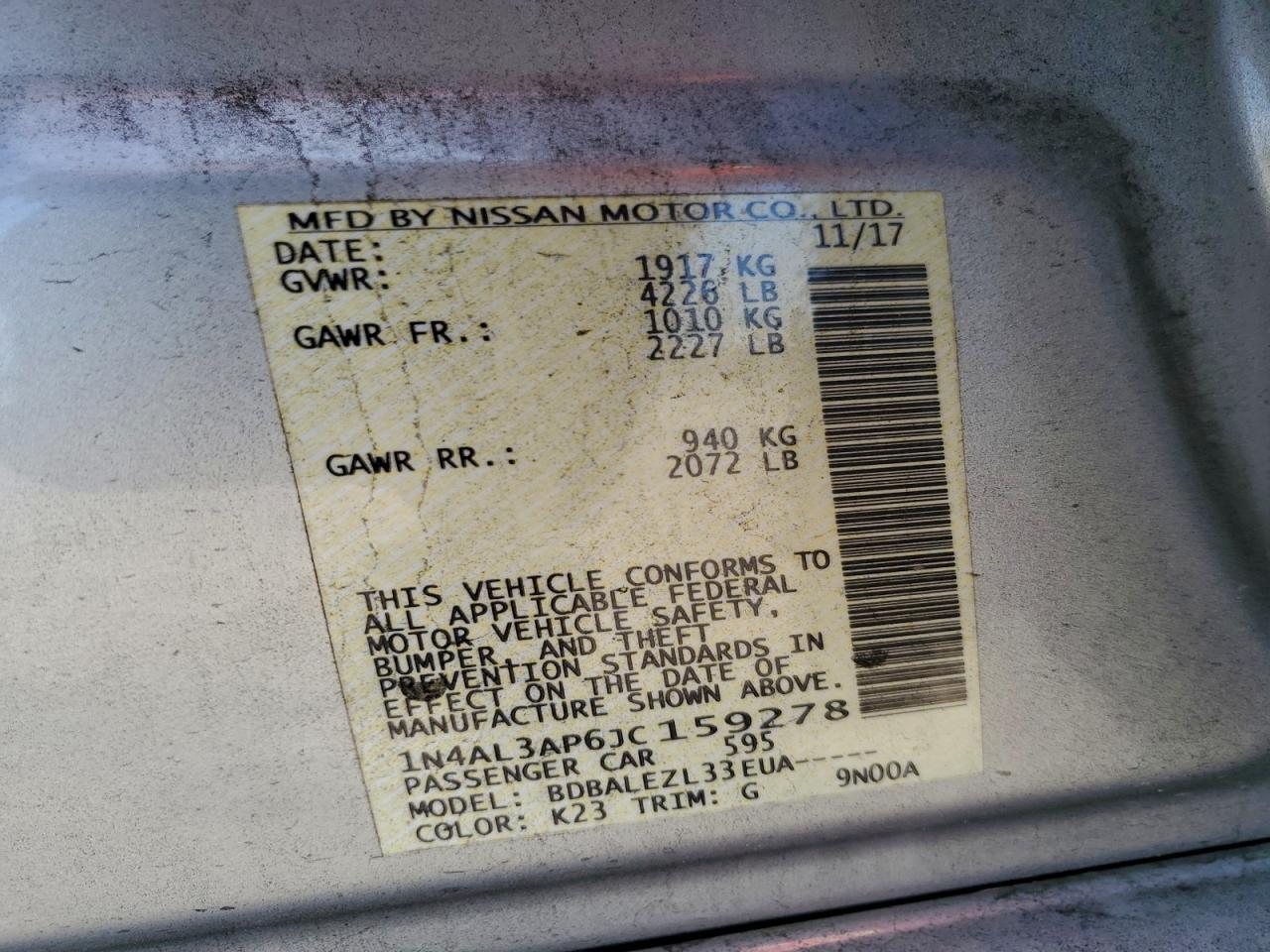 Nissan Altima 2.5 Image 10