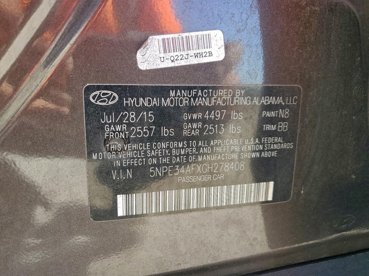 Hyundai SONATA Sport Image 9