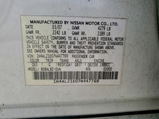 Nissan Altima 2.5 Image 10