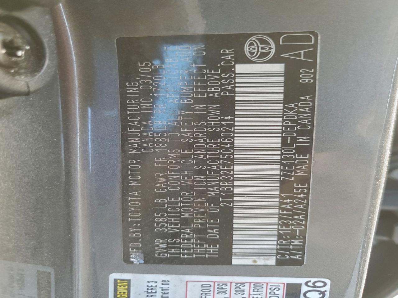 Toyota Corolla Ce Image 8