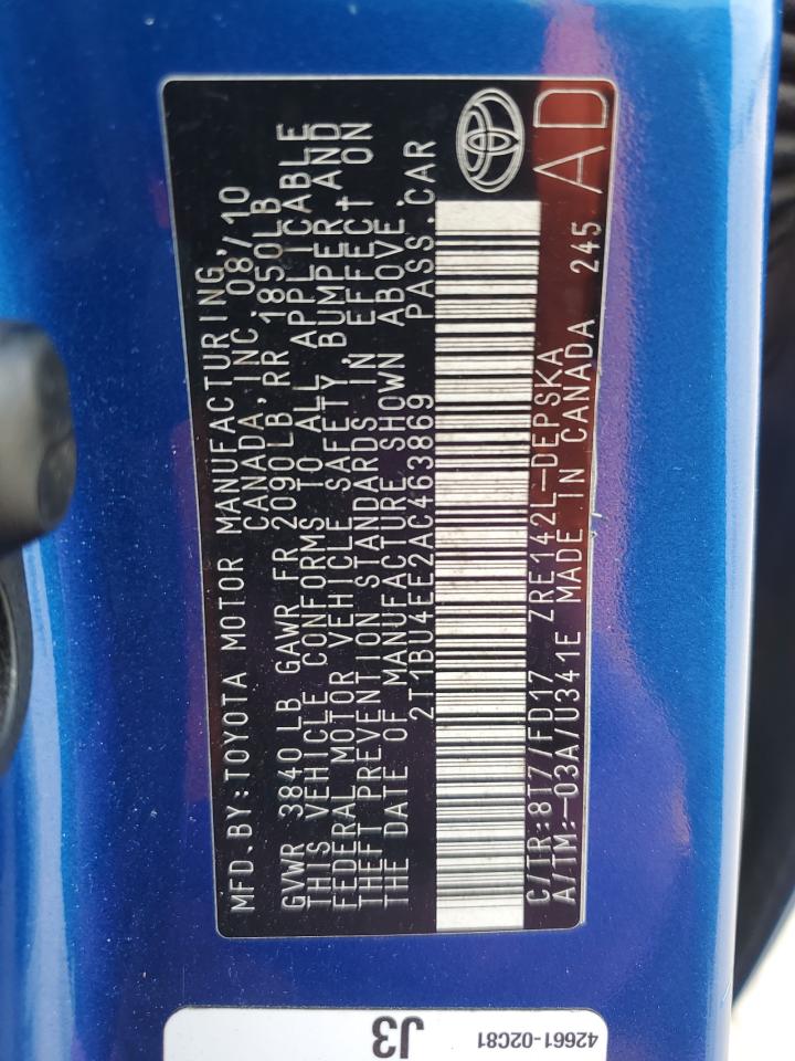 Toyota Corolla Base Image 2