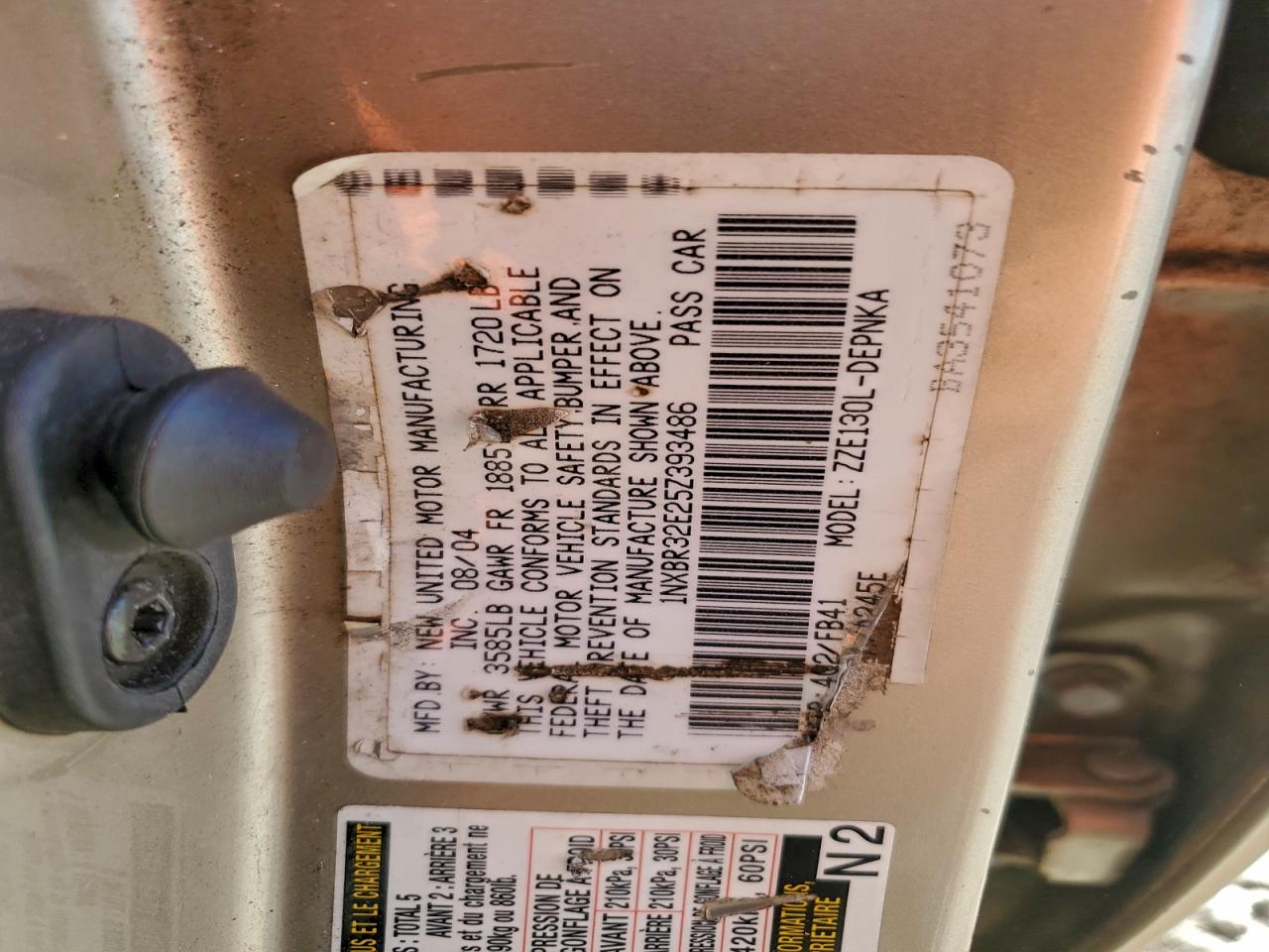 Toyota Corolla Ce Image 12