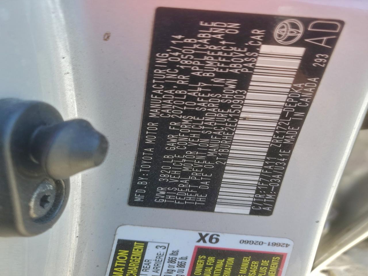 Toyota Corolla L Image 5