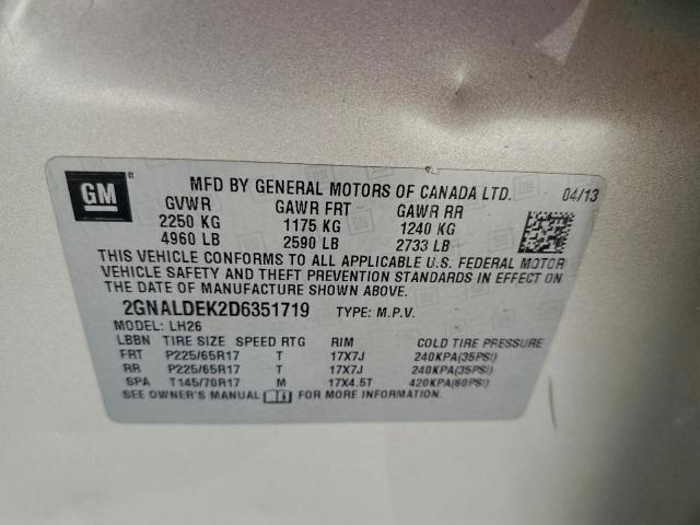 Chevrolet Equinox Lt Image 9