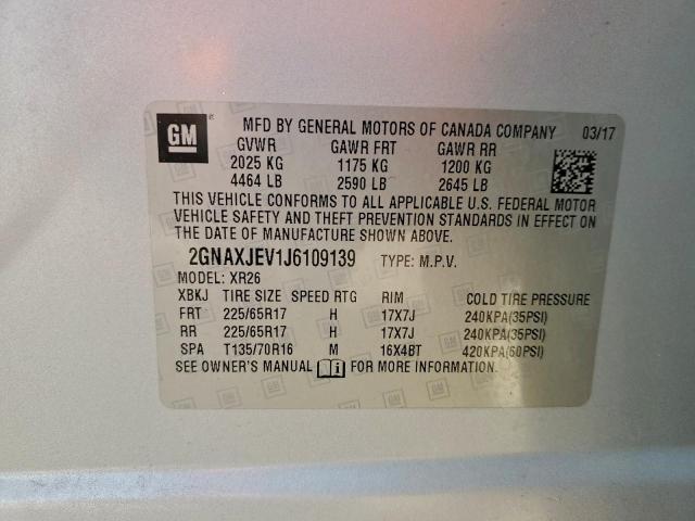 Chevrolet Equinox Lt Image 8